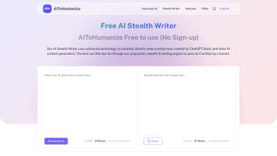 AIToHumanize - AI tool for productivity