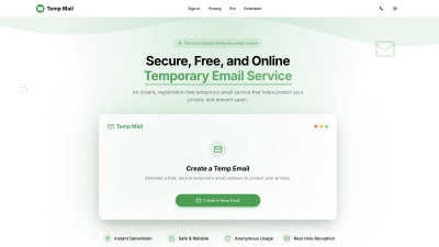 Temp Mail - AI tool for productivity