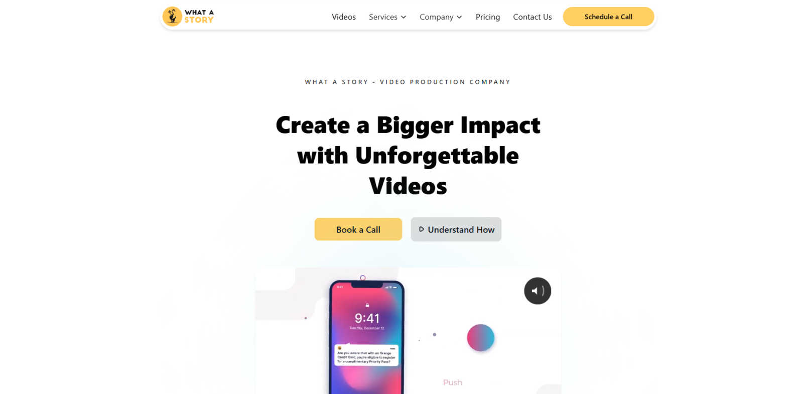 What a Story application interface and features