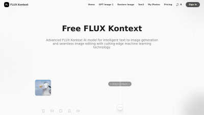 FLUX Kontext - AI tool for productivity