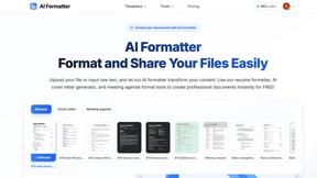 AI Formatter - AI tool for productivity