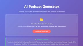 AI Podcast Generator