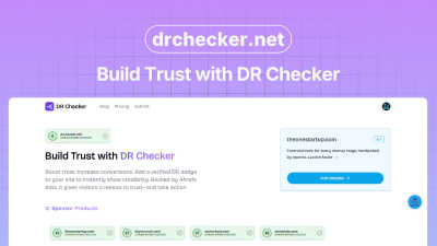 DR Checker - AI tool for productivity