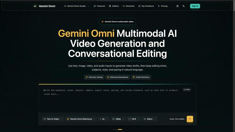 OmniGemini screenshot