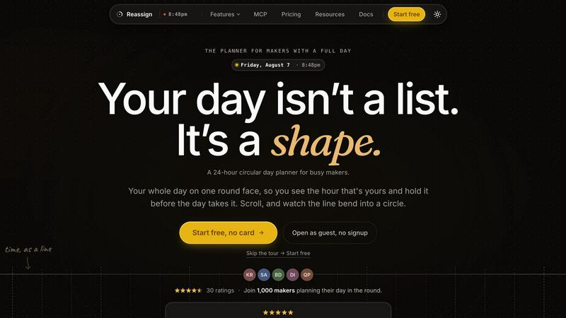 Reassign.ai screenshot