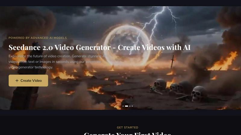 Seedance 2.0 screenshot