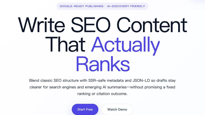 SEOAuthori screenshot