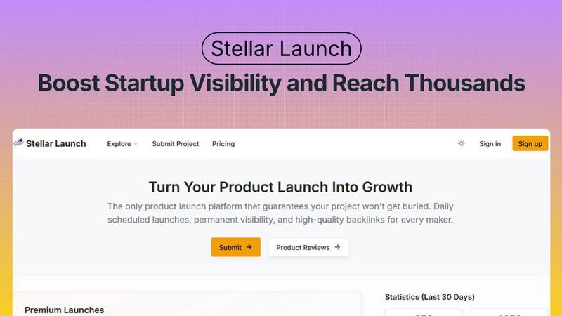 Stellar Launch screenshot
